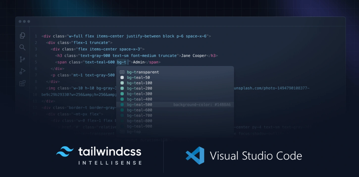 IntelliSense for VS Code